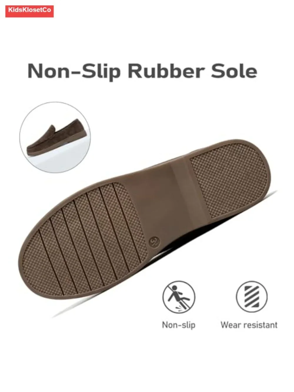 Kids Suede Loafers Slip-On Penny Dress Shoes Boys Casual Mocc